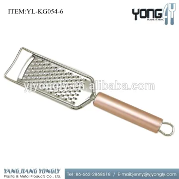 10 Inch Handheld Stainless Steel Food Grater/Cheese Grater with Spray Painted Handle