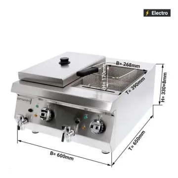 Hot Sales Commercial Double Electric Fryer for Restaurant/Hotel/Catering