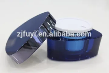 5ml 10ml 15ml 30ml 50ml Triangle-shaped Plastic Acrylic Jars for Cosmetics