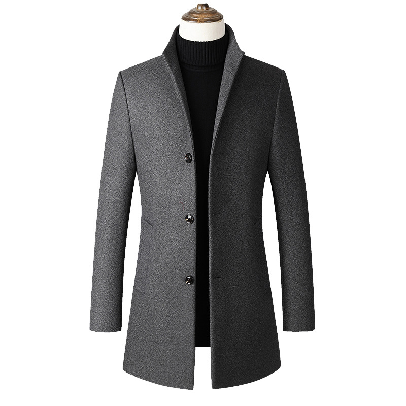 Men's Wool Coat Jacket