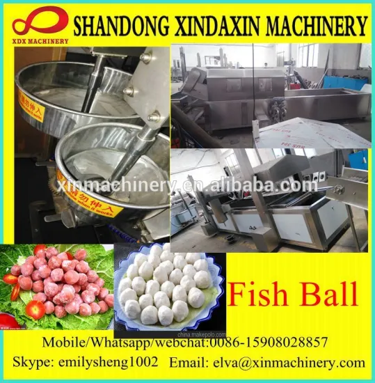 Automatic Fish Meat Ball Processing Line