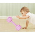 Dumbbell Infant Rattle Silicone Teething Toy