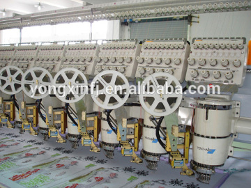 YXP907 Barudan Type 15 Color 6~12 Heads Cylinder Computerized Embroidery Machine in India
