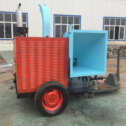 PTO Diesel Mobile Forest Wood Chipper