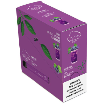 Airis Puff Disposable Vape 800 Puffs