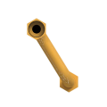Mine dump truck 789G steel pipe assembly 423-4942, brake valve connection pipe 4234942
