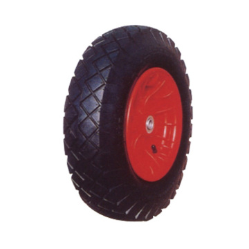 Hand Take Wheelbarrow Wheel