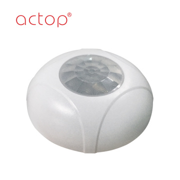 Sensor PIR detector de movimento montado em teto de parede interna