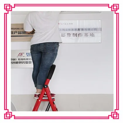 Anti-slip safe step ladder foldable aluminium ladder portable ladder