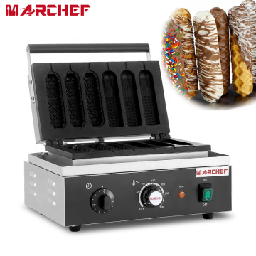 Koreli ticari Noel mısır waffle ve sosisli sandviç yapımcısı