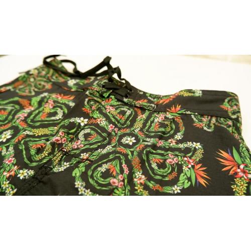 Polyester Beach Pants Vintage Print Men's Beach Style Pants Factory