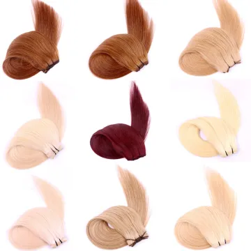 Lasting Over One Year 22Inch 100G Remy Cuticle Aligned Virgin Hair Double Weft Machine Human Hair Weft Hair Extensions