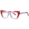 Red Gradient TR Optical Frame