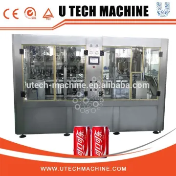 Automatic 2 in 1 Pop Can Filling And Sealing Machine For Carbonated Drink/Beer