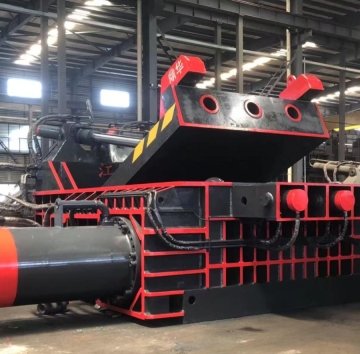scrap hydraulic iron steel baler machine