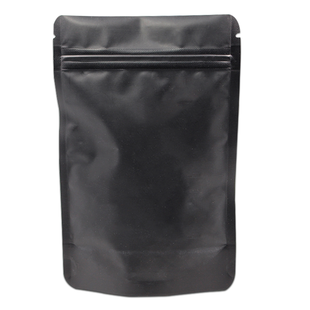 Matte Black Coffee Bag