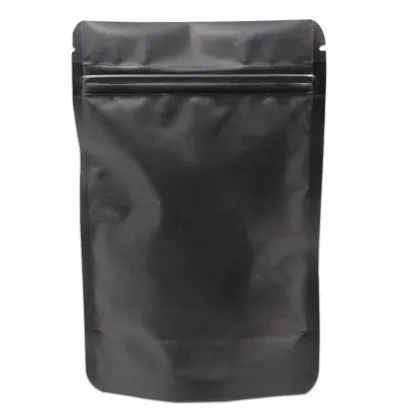 Matte Black Coffee Bags For Coffee Beans