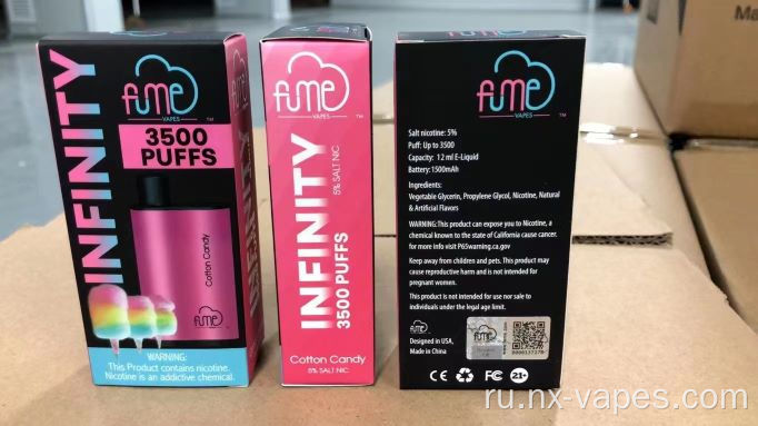 Лучшие вейпы Fume Infinity 3500 Puffs