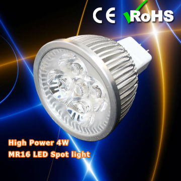 High power MR16 12V 4w Led Spot Light,2 years warranty