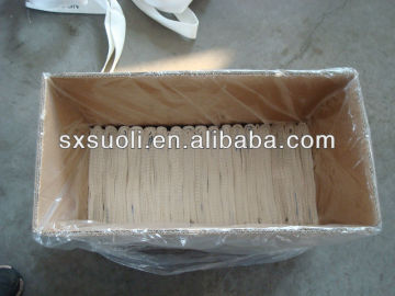 100% polyester material webbing belt slings