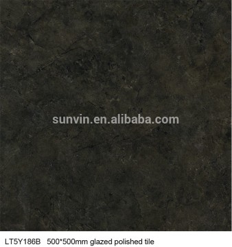 Marble design 50x50cm vitrified full polished glazed porcelain floor tile indoor