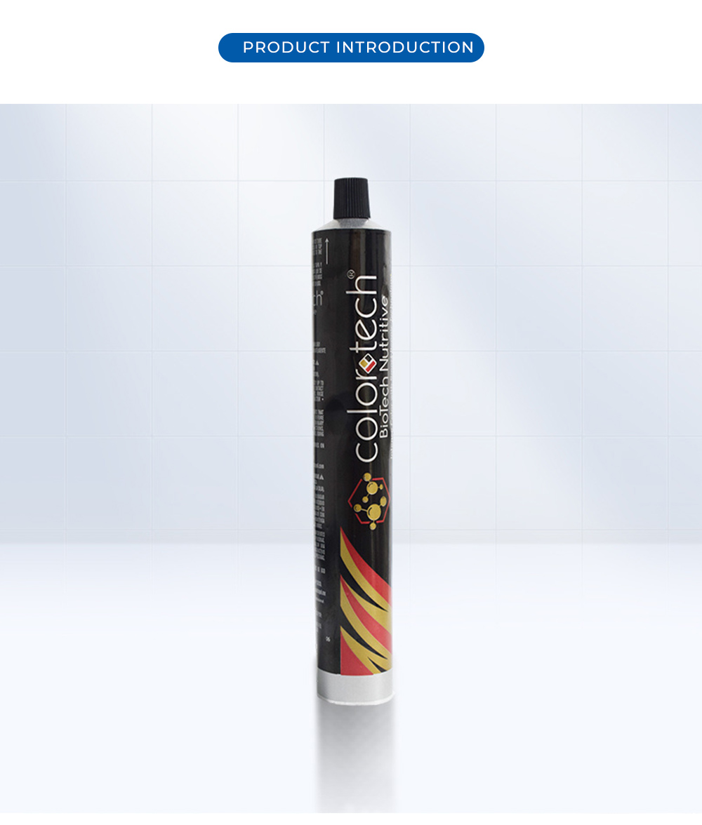 Hair Dye Aluminum Laminate Tube X