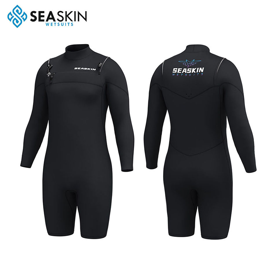 Seaskin Front Chest Zipper Surfing Wetsuit 3/2mm 4/3mm