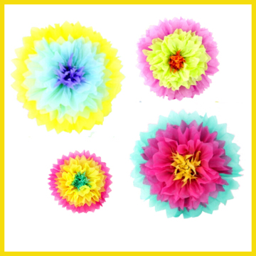 Wedding Decorations New Design Party Paper Pompom