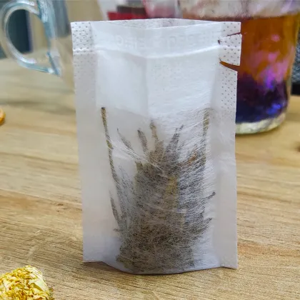 Biodegradable PLA Tea Bags with Drawstring