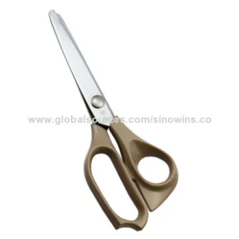 High-quality Stainless Steel Pinking Shear with 2.5mm Blade Thickness