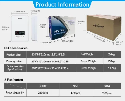 Instant Electric Water Heater Does Not Need Constant Temperature