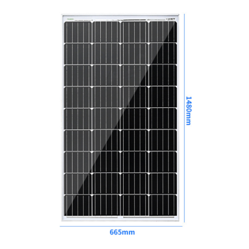 Paneles de energía solar de 24 V Panel solar policristalino de 350 vatios