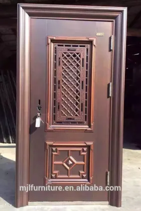 Main entrance steel security door