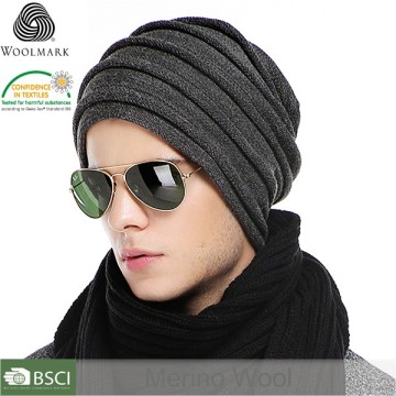 Custom Men's Merino Wool Beanie