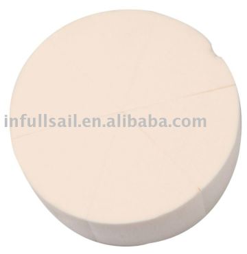 round soft latex free sponge