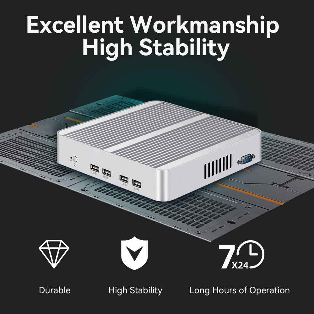 X26w 2 LAN 2COM Industrial Fanless PC