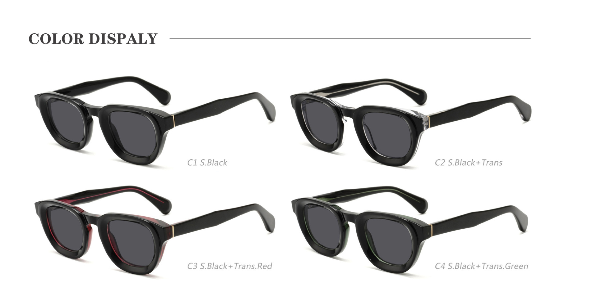 acetate sunglasses