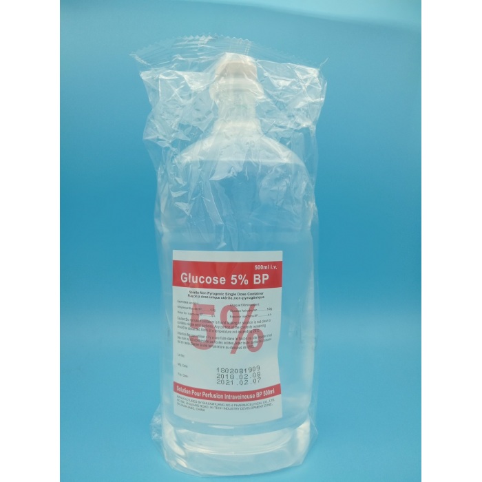 הזרקת 5% גלוקוז/עירוי דקסטרוז