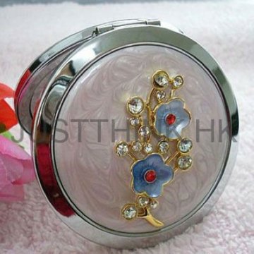 Customized 3D Painting Cosmetic Pocket Mirror FZ-JMY-LT00395A