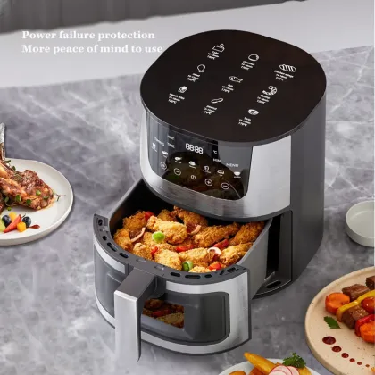Hot Sale Smart Home Appliances Kitchen Air Fryer - Silver Crest China Air Fryer No Oil Halogen Oven