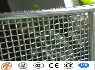 304/316 woven mesh basket