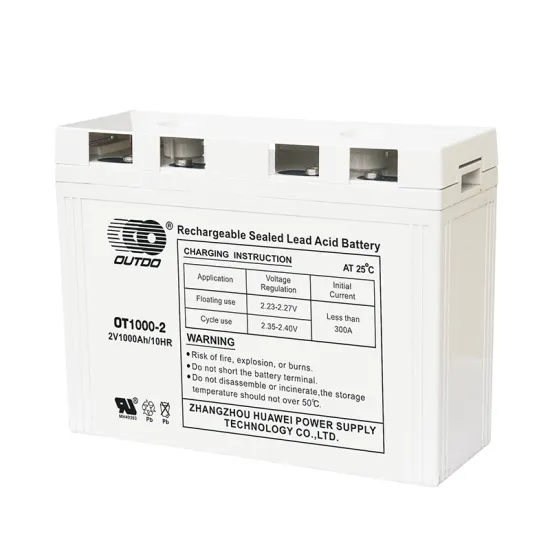 OT1000-2(GEL) Industrial Battery-2V Series