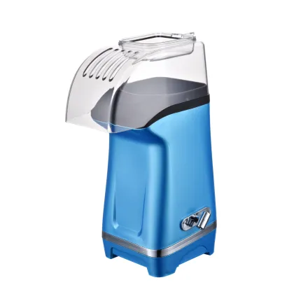 Small Hot Air Popcorn Machine Home Electric Mini Popcorn Machine With Heat Protection No Oil Needed Hot Air Popcorn Maker