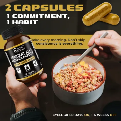 Shecome Tongkat Ali Capsules Energy Strength Support