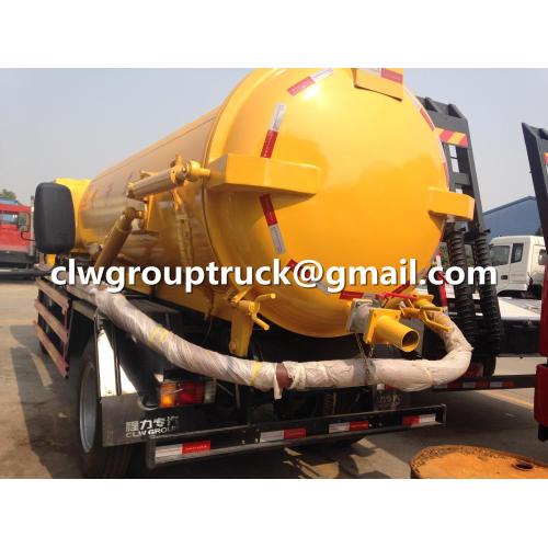 ISUZU 5-12CBM Vacuum Sewage Suction Truck