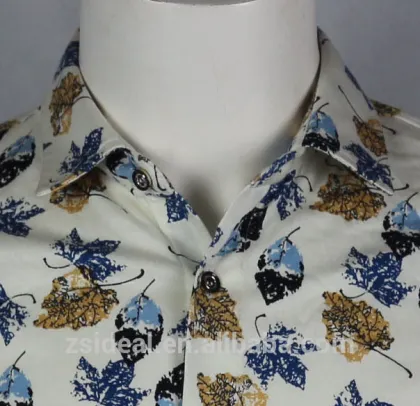 cool silk/cotton gents fashion shirts