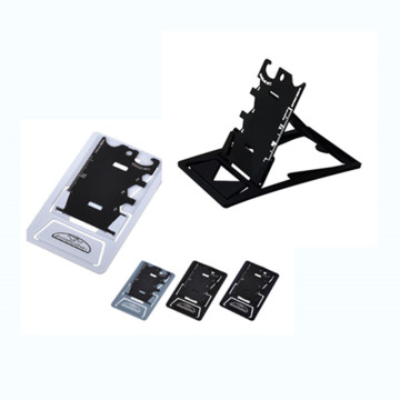 Stainless Steel Phone Holder & Multi-Tool for EDC Camping