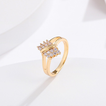 BOOM Bowknot Zircon Wedding Rings for Women