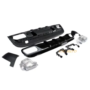 X156 Diffuser Upgrade GLA45 Rear Bumper Diffuser Modified Body Kit for Mercedes-Benz GLA Class 2015-2016