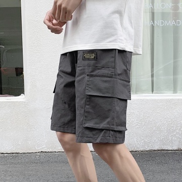 New men's baggy lace-up beach pants